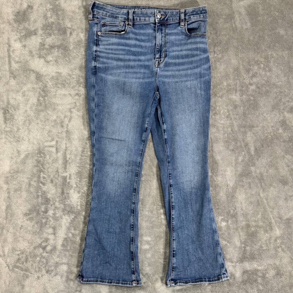 American Eagle Jeans Women's Size 14/27 XS Stretch Curvy High Rise Skinny Kick